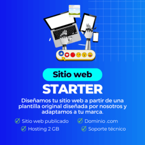Sitio web STARTER