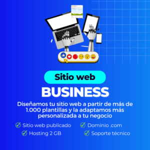 Sitio web BUSINESS